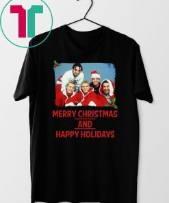 NSYNC Merry Christmas And Happy Holidays Shirts