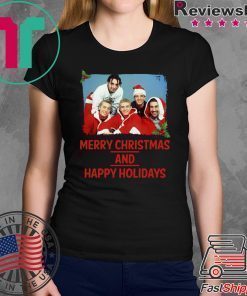 NSYNC Merry Christmas And Happy Holidays Shirt