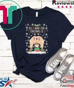 Naked Christmas All I Want For Christmas is You T-Shirt
