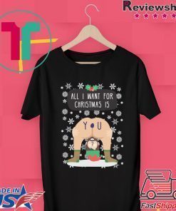 Naked Christmas All I Want For Christmas is You T-Shirt