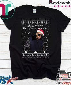 Nas Rapper Ugly Christmas T-Shirt