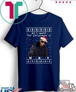 Nas Rapper Ugly Christmas T-Shirt