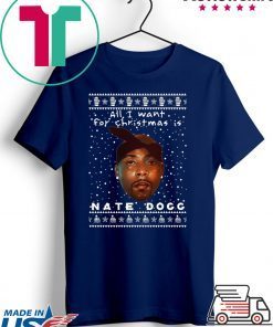 Nate Dogg Rapper Ugly Christmas T-Shirt