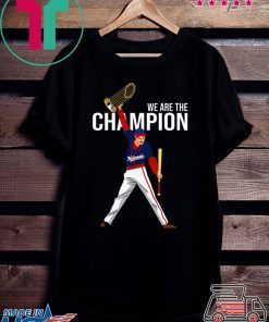 Nationals Freddie Mercury We Are The Champions Shirt