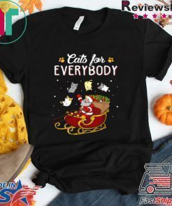 Nice Cats For Everybody Christmas shirt