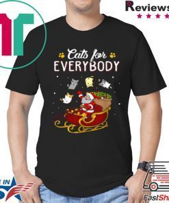 Nice Cats For Everybody Christmas shirt