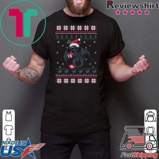 Night Fury Christmas T-Shirt