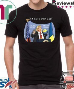 No Collusion No Quid Quo No Shit Pro Trump Republican Funny T-Shirt