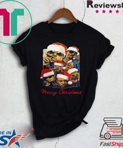 Notorious Big Snoop Dogg Ice Cube Eminem Tupac Santa Christmas Shirt