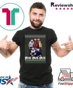 Nsync Bye Bye Bye Ugly Christmas Tee Shirt