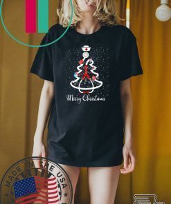 Nurse Stethoscope Christmas tree T-Shirt