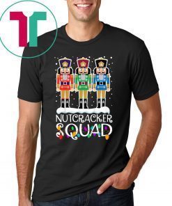 Nutcracker Squad Holiday Ballet Dance Matching Christmas T-Shirt
