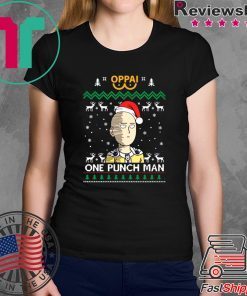 One Punch Man Saitama Christmas Shirt