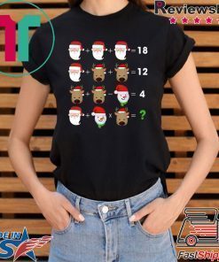 Order of Operations Quiz Math Teacher Christmas shirt