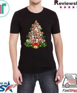 Owl Christmas Tree T-Shirt