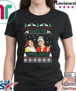 Patsy And Edina Sweetie Darling Christmas Shirt