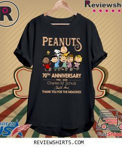 Peanuts 70th Anniversary Shirt