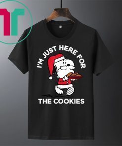 Peanuts Snoopy Santa Cookies Shirt