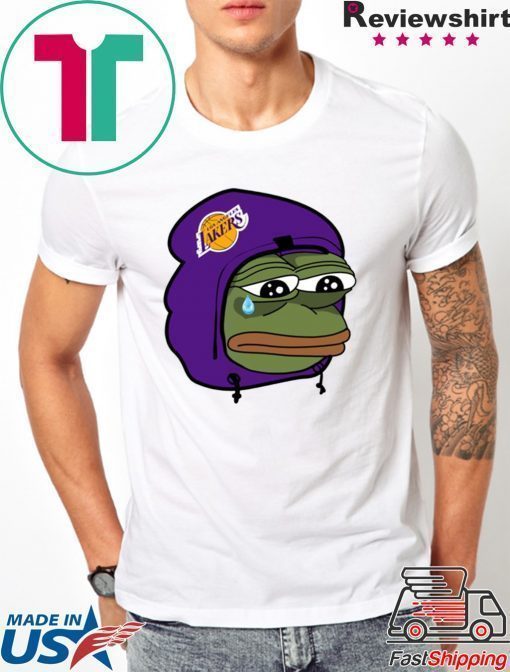 Pepe The Frog Los Angeles Lakers T-Shirt