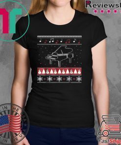 Piano Ugly Christmas shirt