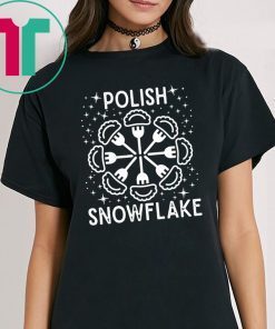 Polish Pierogi Snowflake Christmas Shirt