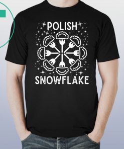 Polish Pierogi Snowflake Christmas Shirt