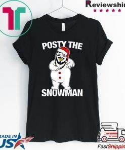 Posty The Snowman shirt