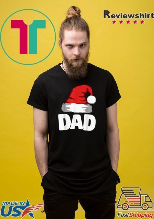 Premium Dad Christmas Santa Matching Family Pajamas Tee Shirt