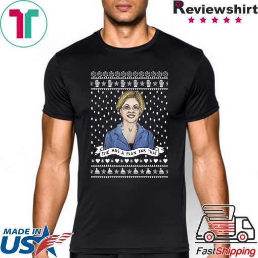 President 2020 Elizabeth Warren Ugly Christmas T-Shirt