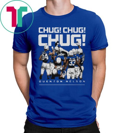 QUENTON NELSON CHUG Shirt Indianapolis Football