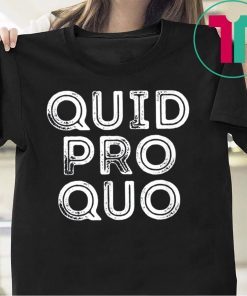 Quid Pro Quo Vintage Protest T-Shirt