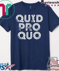 Quid Pro Quo Vintage Protest T-Shirt