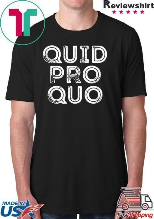 Quid Pro Quo Vintage Protest T-Shirt