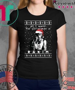 Rakim Rapper Ugly Christmas T-Shirt