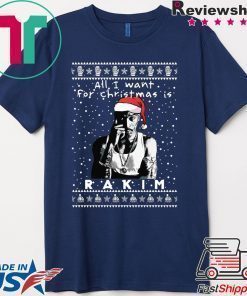Rakim Rapper Ugly Christmas T-Shirt