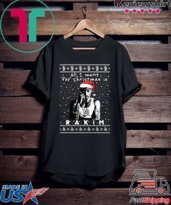 Rakim Rapper Ugly Christmas T-Shirt