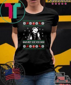 Raus mit die Viecher Christmas T-Shirt