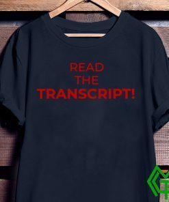 Read The Transcript USA T-Shirt