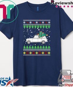 Renault 4L ‘Quatrelle’ Ugly Christmas T-Shirt
