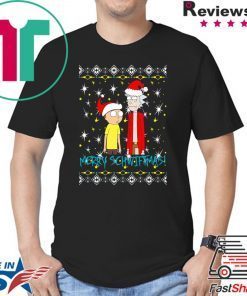 Rick and Morty Merry Schwiftmas Ugly Christmas Shirt