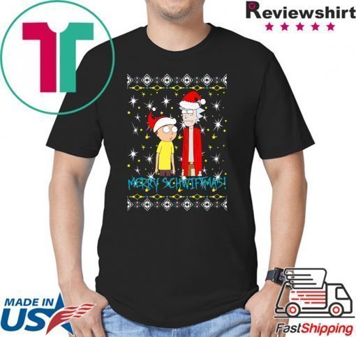 Rick and Morty Merry Schwiftmas Ugly Christmas Shirt