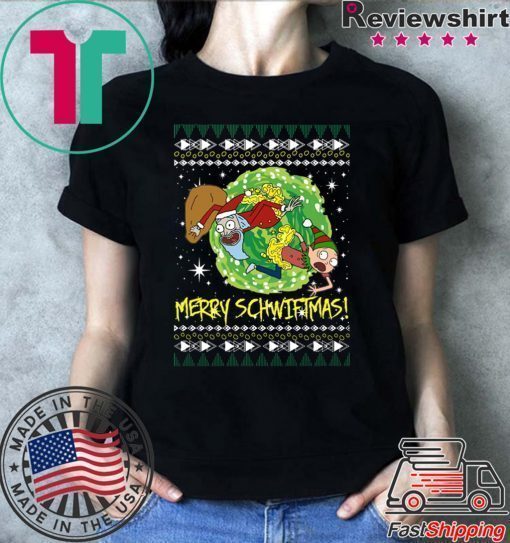 Rick and Morty Santa Claus Ugly Christmas T-Shirt