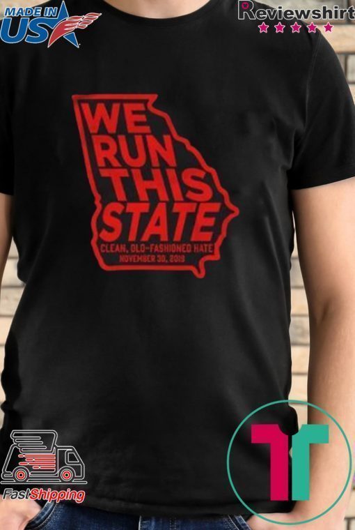 Run This State Tee Shirt