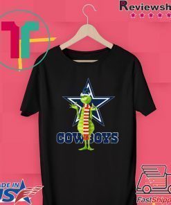 Santa Grinch Dallas Cowboys Christmas Shirt