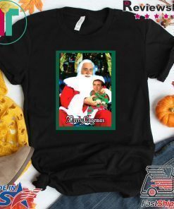 Santa Knee Nicolas Cage Merry Cagemas shirt