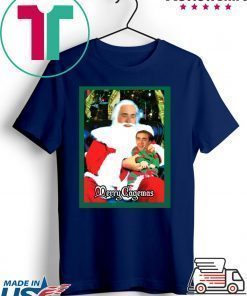 Santa Knee Nicolas Cage Merry Cagemas shirt