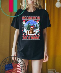 Save A Christmas Tree Eat A Beaver Tee Shirt