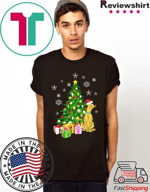 Scooby Doo Around the Christmas tree shirt