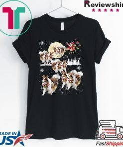 Sheltie Sleigh Reindeer Christmas shirt