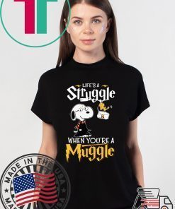 Snoopy Woodstock Harry Potter Life’s A Struggle When You’re A Muggle Shirt